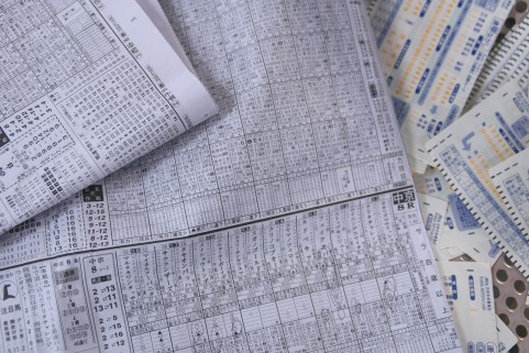 新聞 マークシート
