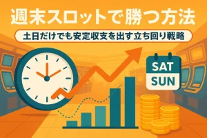 週末スロット 勝ち方 立ち回り